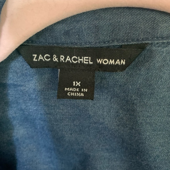 Light weight denim-looking long shirt. - Picture 2 of 5